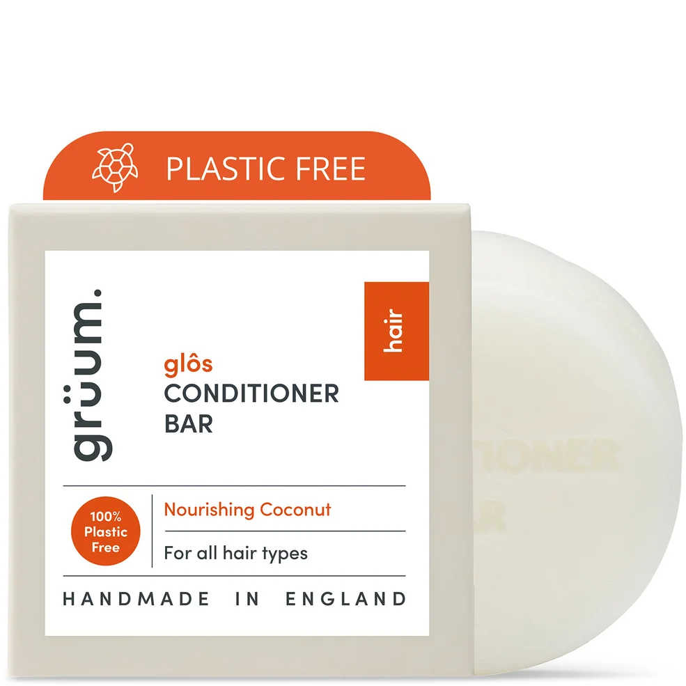 grüum Glôs Zero Plastic Nourishing Conditioner Bar 50g Afbeelding 1