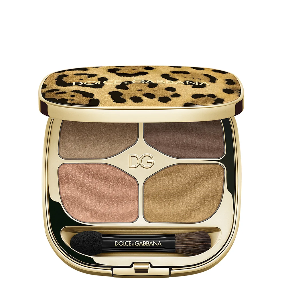 Dolce&Gabbana Felineyes Intense Eyeshadow Quad - Italian Baroque 4 4.8g Afbeelding 1