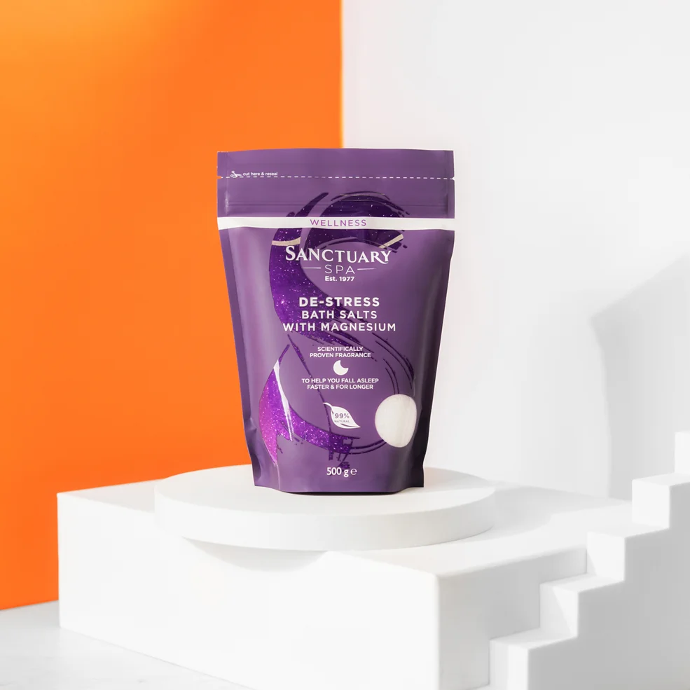 Sanctuary Spa Wellness De-stress Bath Salts 500g Afbeelding 1