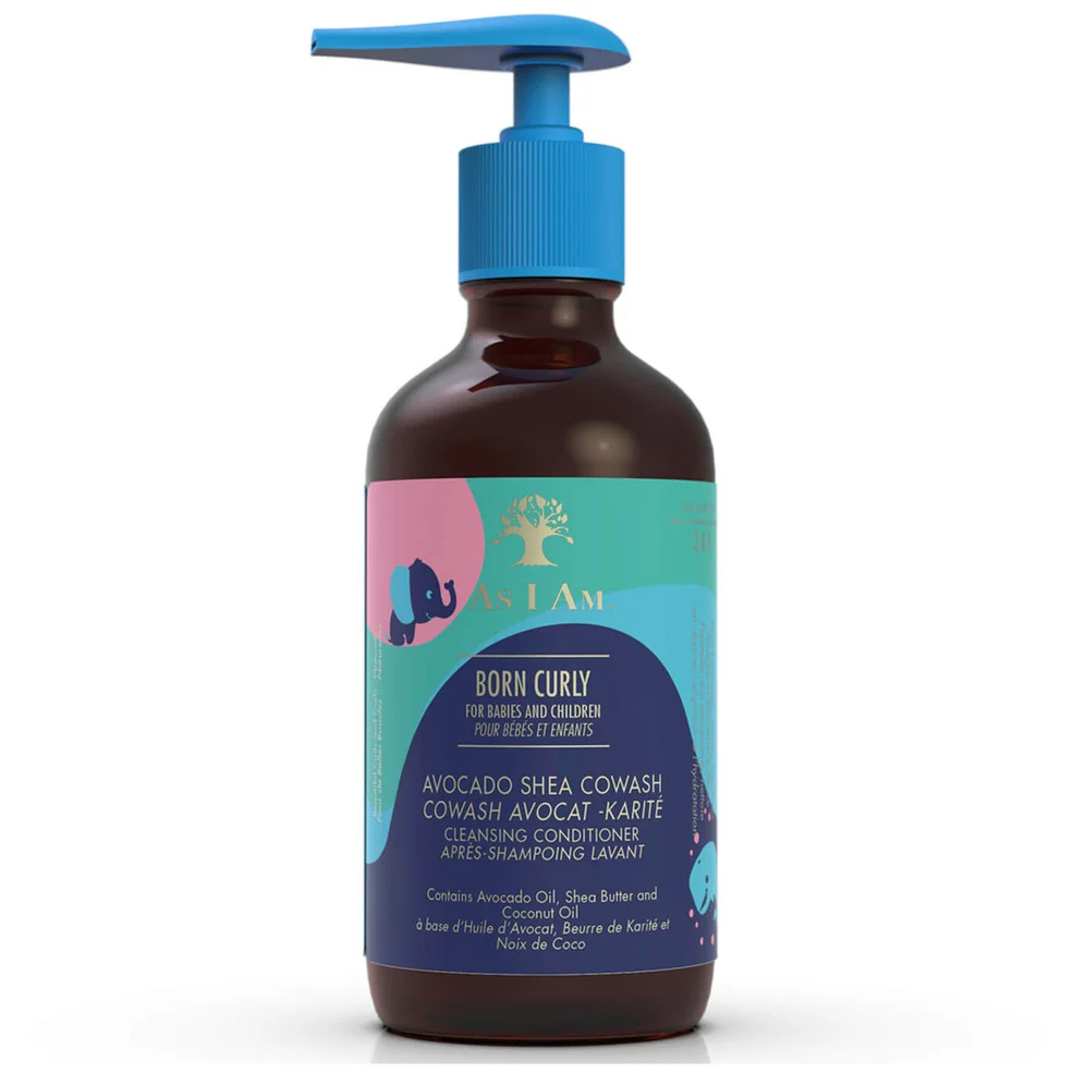 As I Am Born Curly Curly Avocado Shea Co-wash 240 ml Afbeelding 1