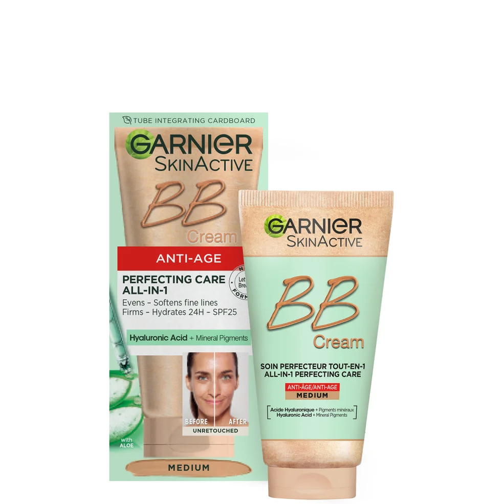 Garnier SkinActive BB Crème Anti-aging Getinte Moisturizer SPF15 - Medium Afbeelding 1