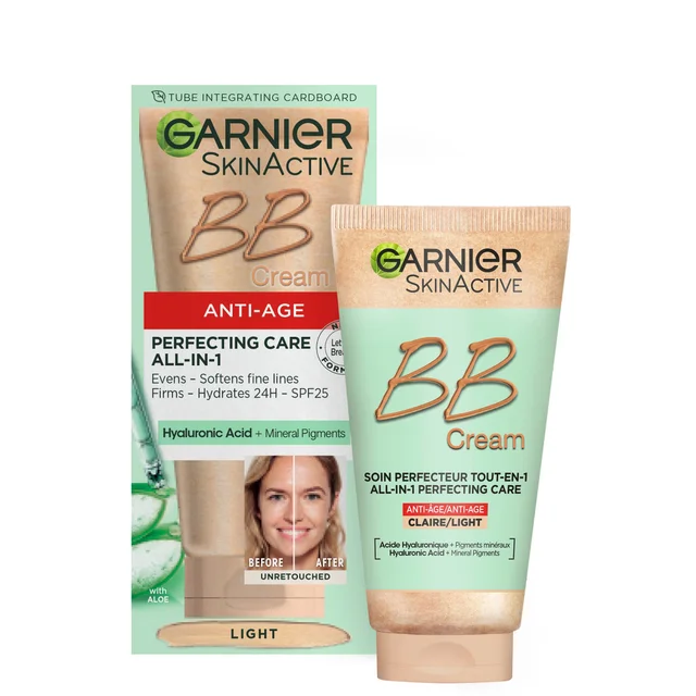 Garnier SkinActive BB Crème Anti-aging Getinte Moisturizer SPF25 - Licht