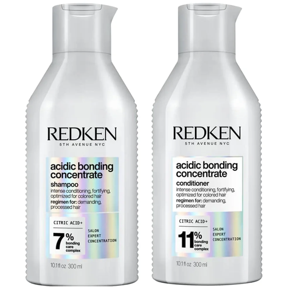 Redken Acidic Bonding Concentrate Shampoo and Conditioner Bond Repair Bundle 2 x 300ml Afbeelding 1
