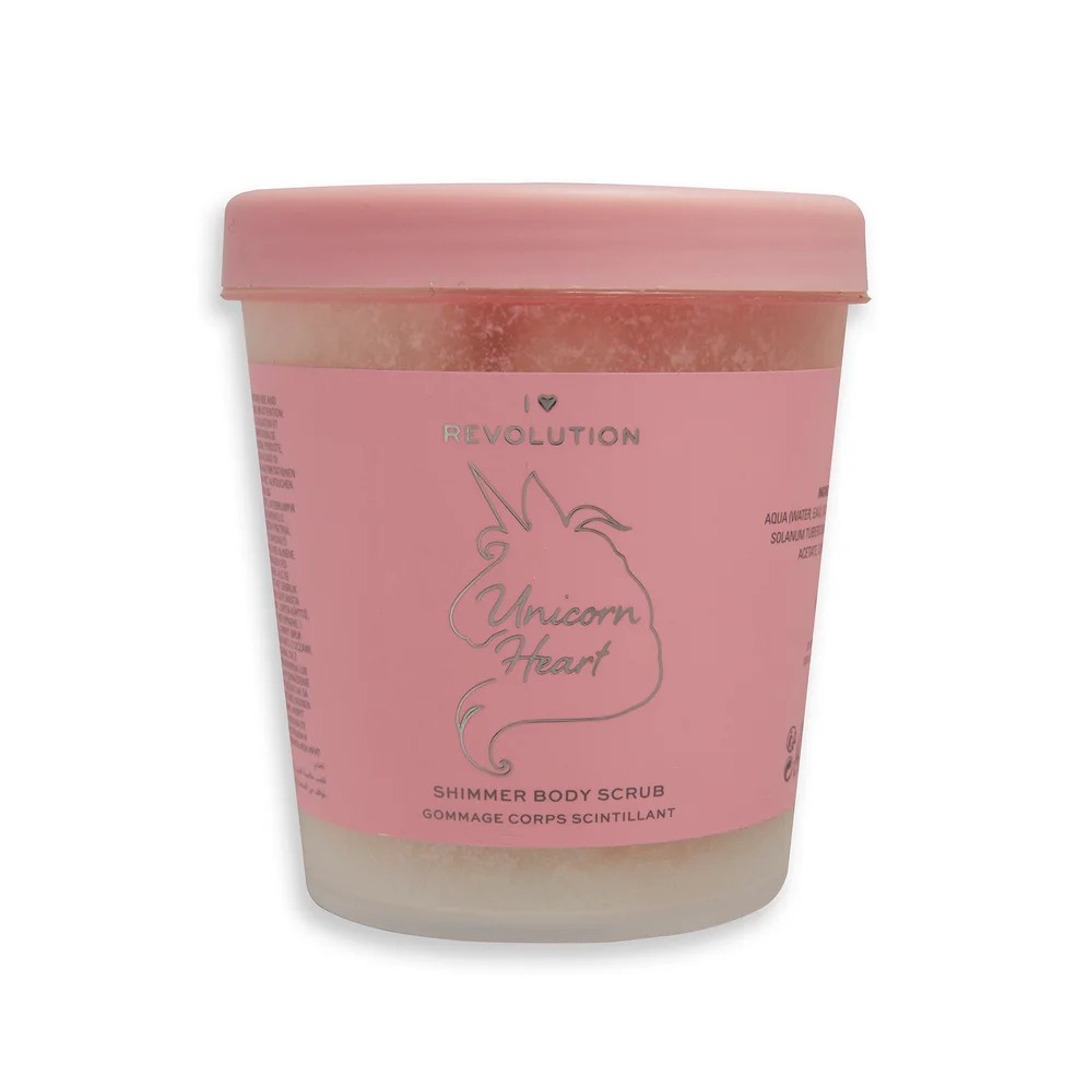 Revolution Beauty I Heart Revolution Unicorn Heart Glow Body Scrub Afbeelding 1