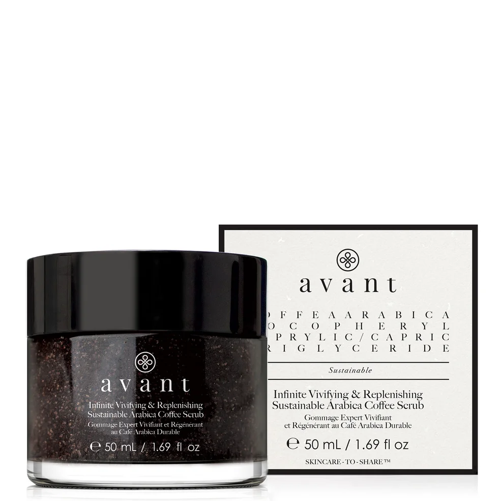 Avant Skincare Infinite Vivifying and Replenishing Sustainable Arabica Coffee Scrub 50ml Afbeelding 1