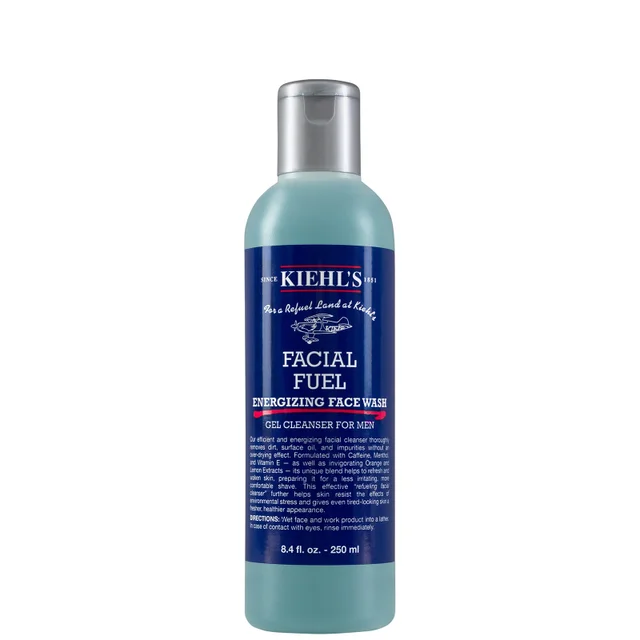 Kiehl's Facial Fuel Stimulerend Gezichtsreiniger (Verschillende Maten)