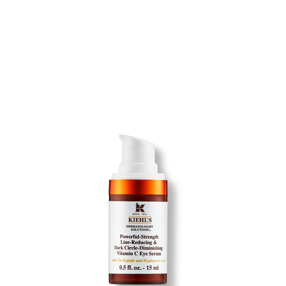 Kiehl's Powerful-Strength Lijntjesverminderend en Pigmentvlekverminderend Vitamine C Oogserum 15 ml Afbeelding 1