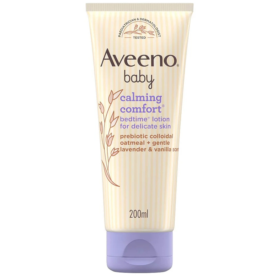 Aveeno Baby Calming Comfort Bedtime Lotion 200ml Afbeelding 1