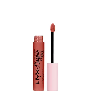 NYX Professional Makeup Lip Lingerie XXL Long Lasting Matte Liquid Lipstick 4ml (Diverse tinten) - Shade Peach Flirt