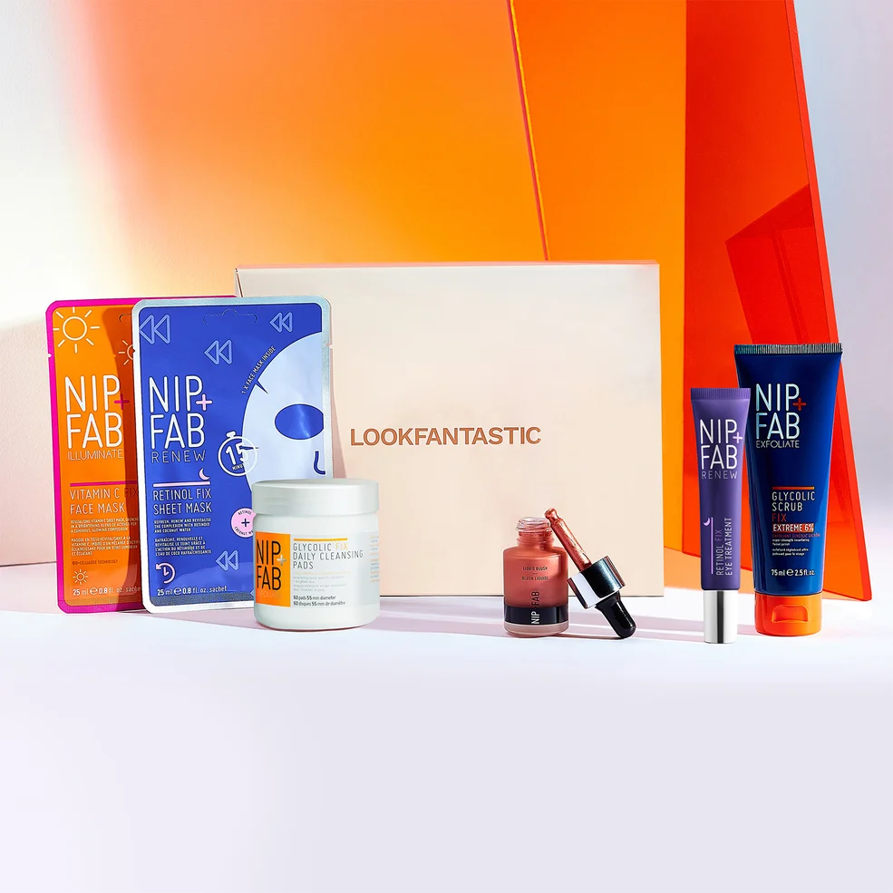 LOOKFANTASTIC x Nip+Fab Starter Kit (ter waarde van €86,75) Afbeelding 1