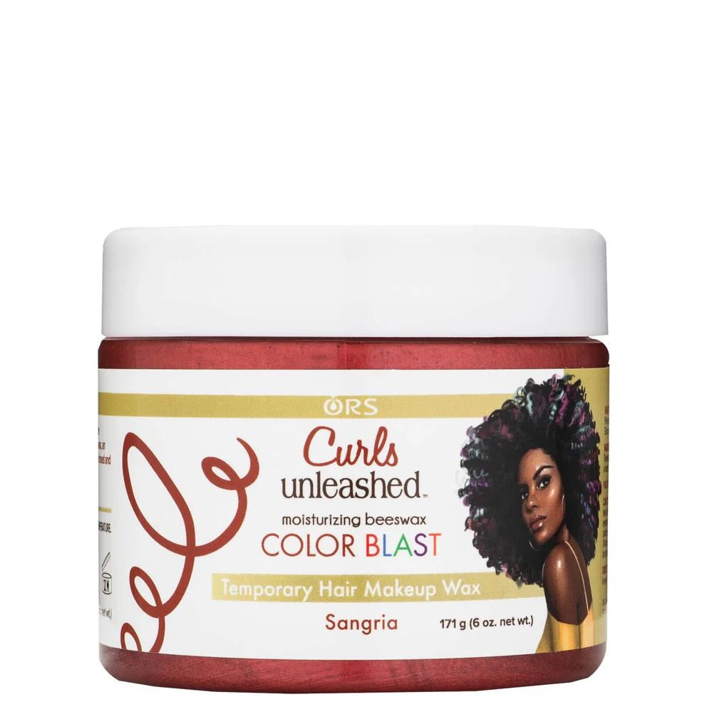 ORS Curls Unleashed Colour Blast Temporary Hair Makeup Wax - Sangria Afbeelding 1