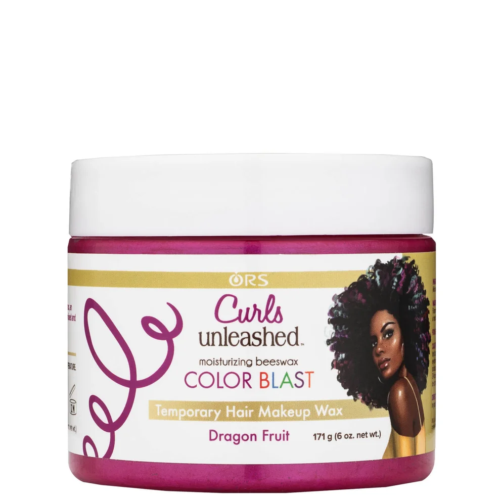 ORS Curls Unleashed Colour Blast Temporary Hair Makeup Wax - Dragon Fruit Afbeelding 1