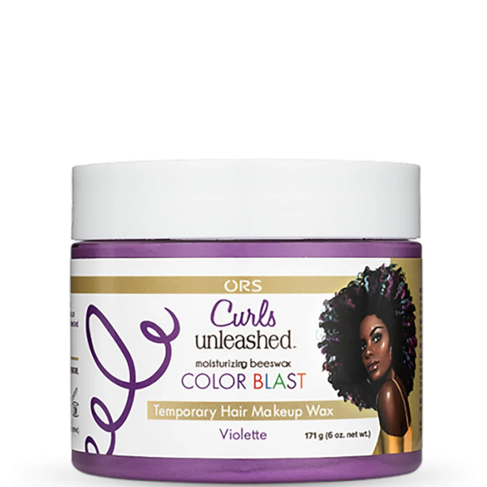 ORS Curls Unleashed Colour Blast Temporary Hair Makeup Wax - Violette Afbeelding 1