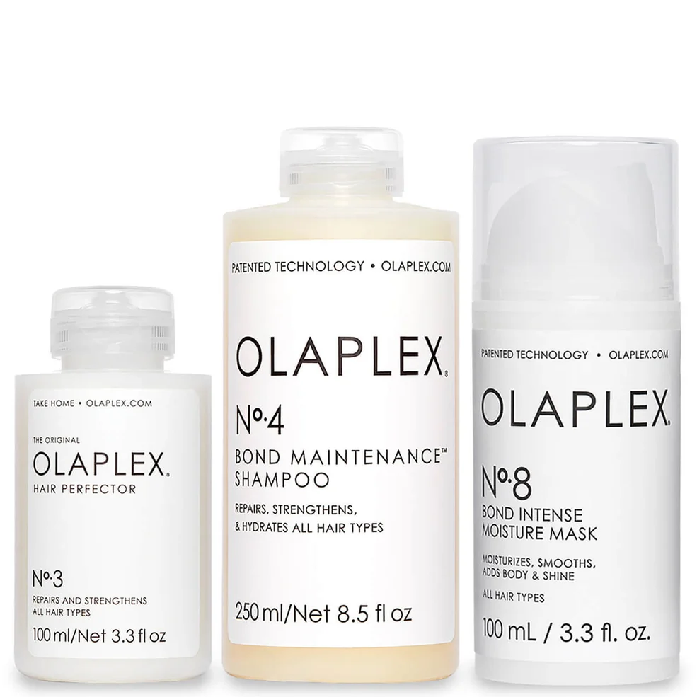 Olaplex No.3, No.4 and No.8 Bundle Afbeelding 1