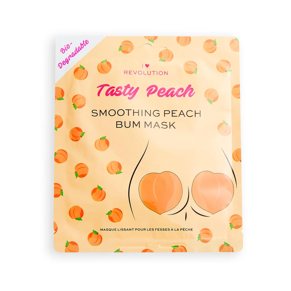 I Heart Revolution Peach Bum Sheet Mask Afbeelding 1