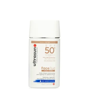 Ultrasun SPF50+ Getinte Gezichtsvloeistof 40 ml - undefined undefined