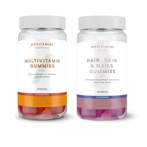 Myvitamins Gummy Bundle (Hair, Skin and Nail + Multivitamins) - undefined undefined