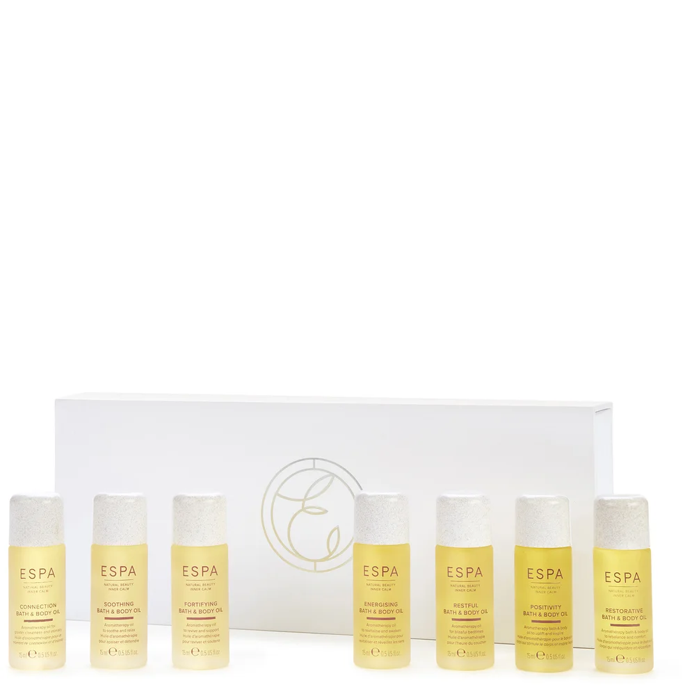 ESPA Signature Blends Aromatherapy Bath and Body Oil Collection Afbeelding 1