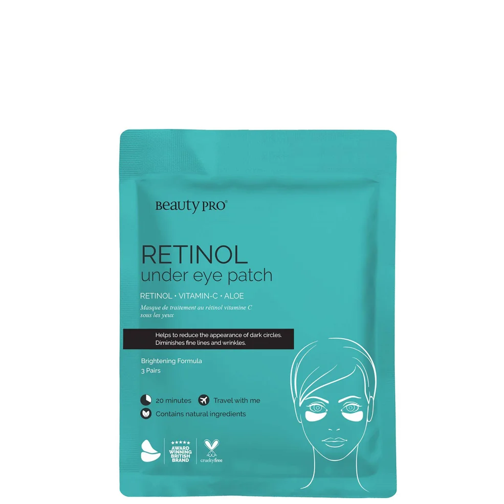 BeautyPro Retinol Under Eye Patch (3 Pairs) Afbeelding 1