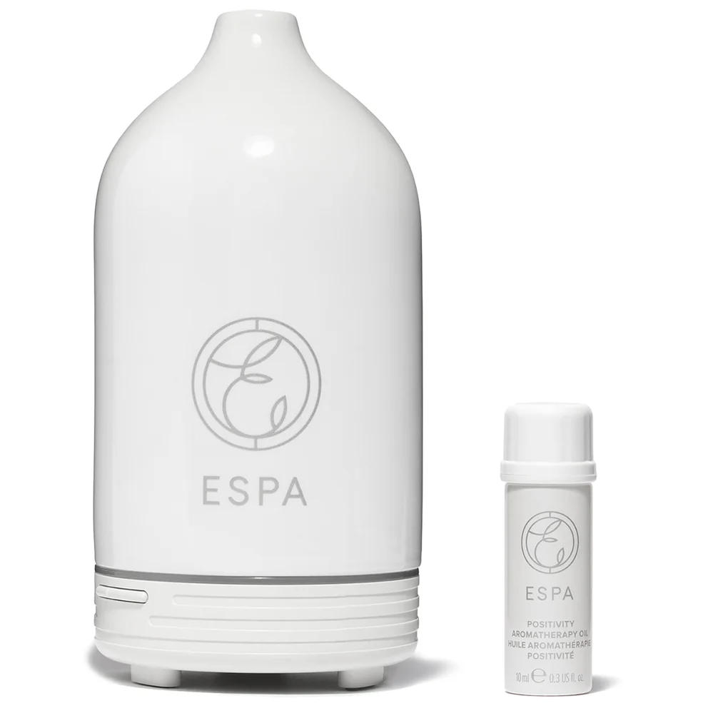 ESPA Aromatherapy Essential Oil Diffuser Starter Kit - Positivity Afbeelding 1