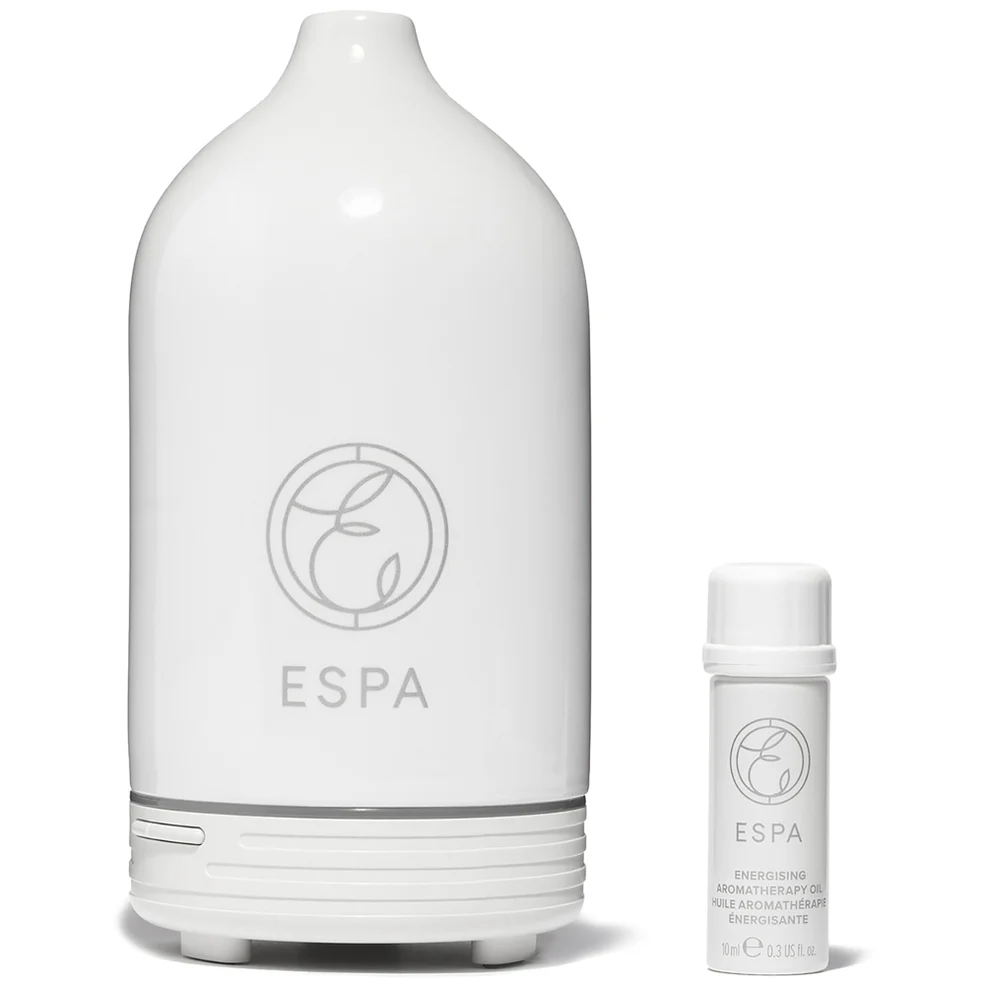 ESPA Aromatherapy Essential Oil Diffuser Starter Kit - Energising Afbeelding 1