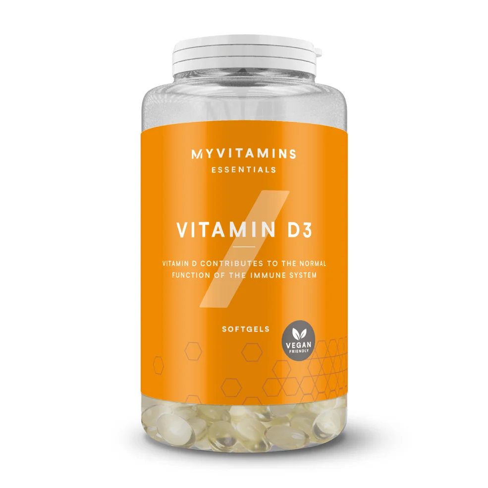 Myvitamins Vegan Vitamin D Softgels, 60 (WE) Afbeelding 1
