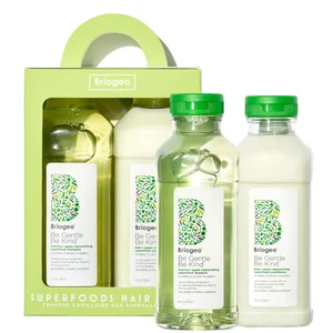 Briogeo Superfoods Apple Matcha and Kale Replenishing Shampoo and Conditioner Set - undefined undefined