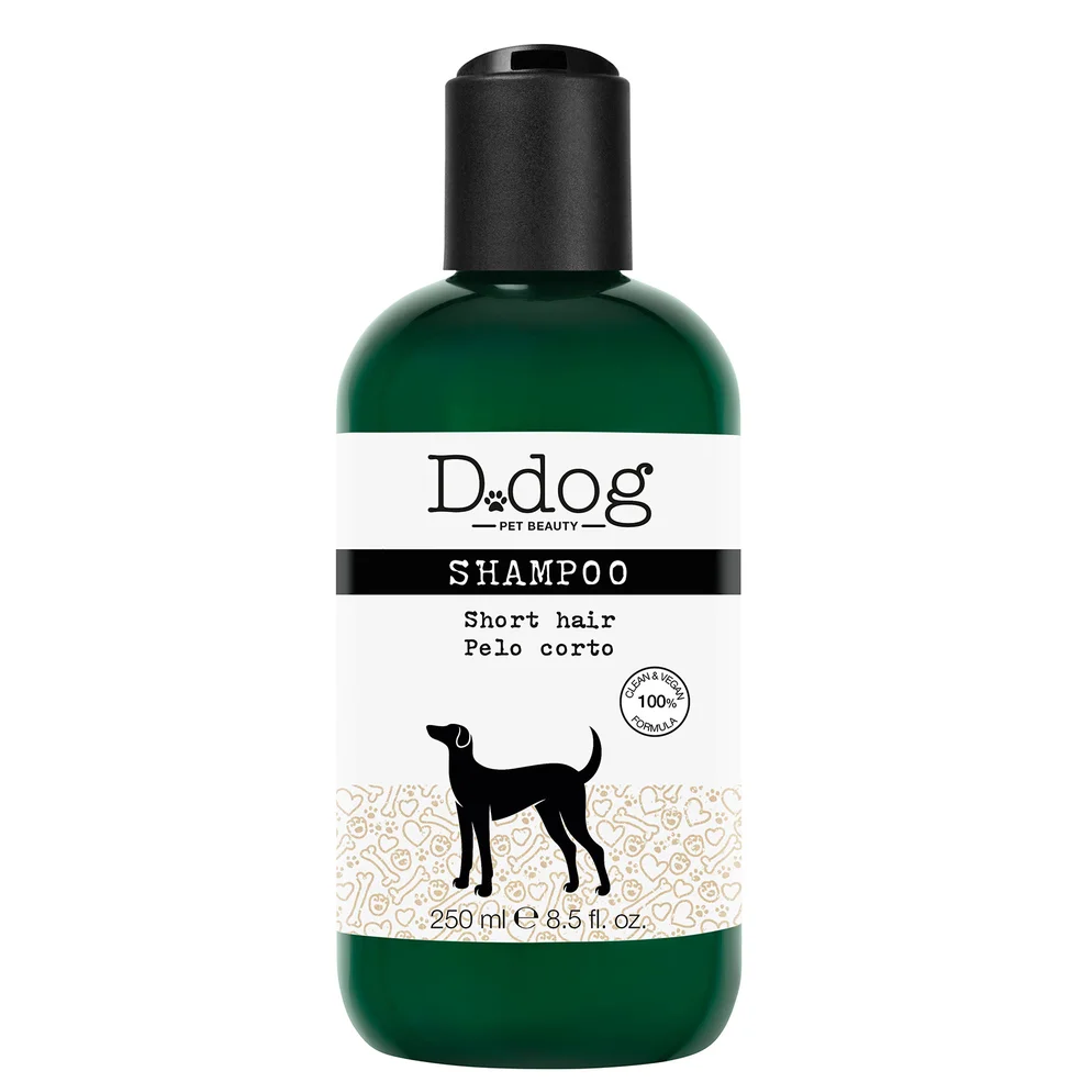D.Dog Shampoo - Short Hair 250ml Afbeelding 1