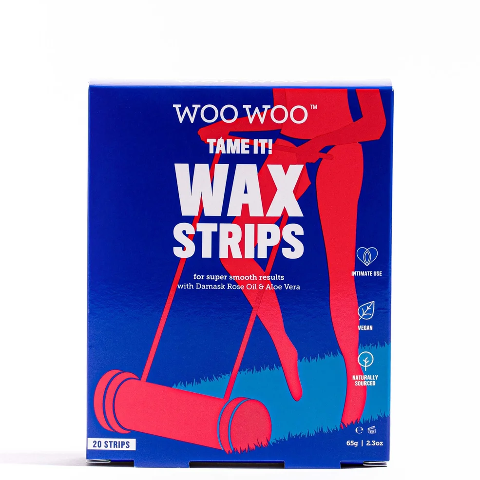 WooWoo Tame It! Bikini Wax Strips (20 Strips) Afbeelding 1