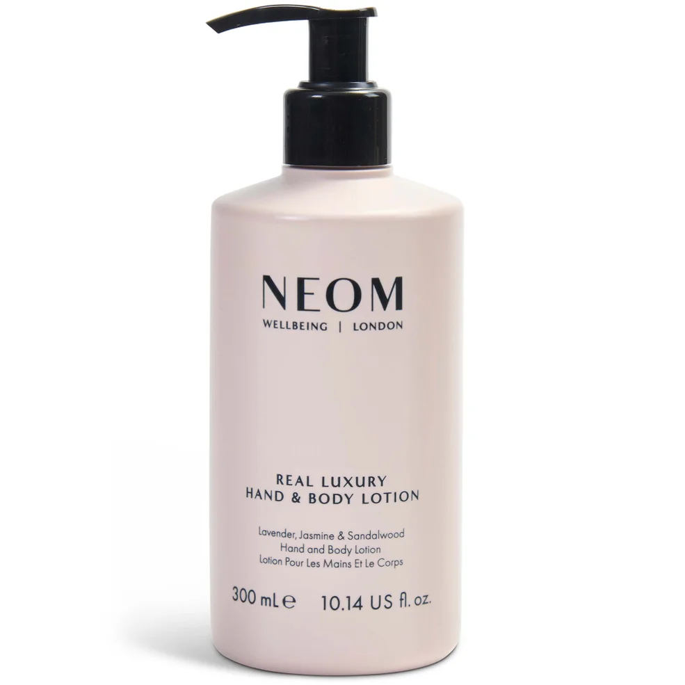 NEOM Real Luxury De-Stress Hand - en Bodylotion 300 ml Afbeelding 1