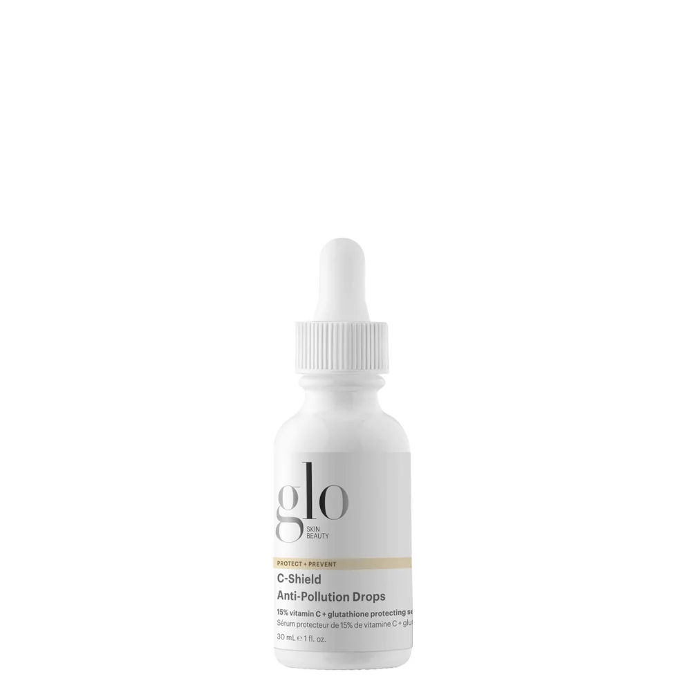Glo Skin Beauty C-Shield Anti-Pollution Drops 15 Vitamine C Glutathion Beschermend Serum 1 fl. oz. Afbeelding 1