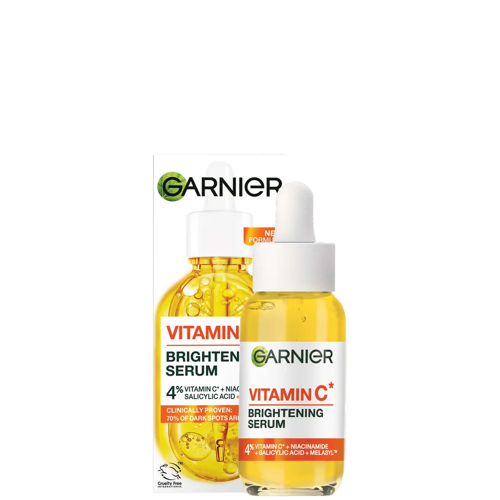 Garnier 3,5% Vitamine C, Niacinamide, Salicylzuur, Verhelderend en Antiouderdomsvlekkenserum 30 ml Afbeelding 1