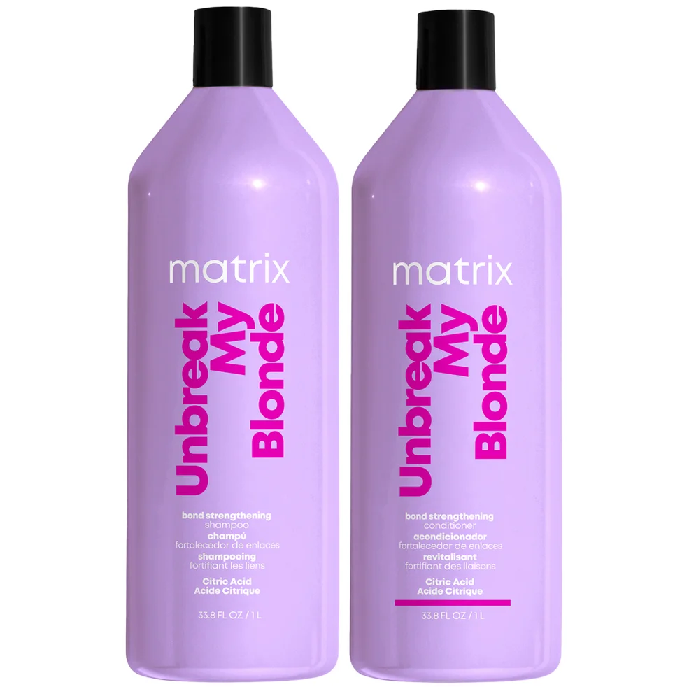 Matrix Total Results Unbreak My Blonde Shampoo en Conditioner 1000ml Duo Afbeelding 1