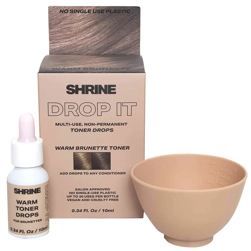 SHRINE Drop It Brunette Toner - Warm Afbeelding 1