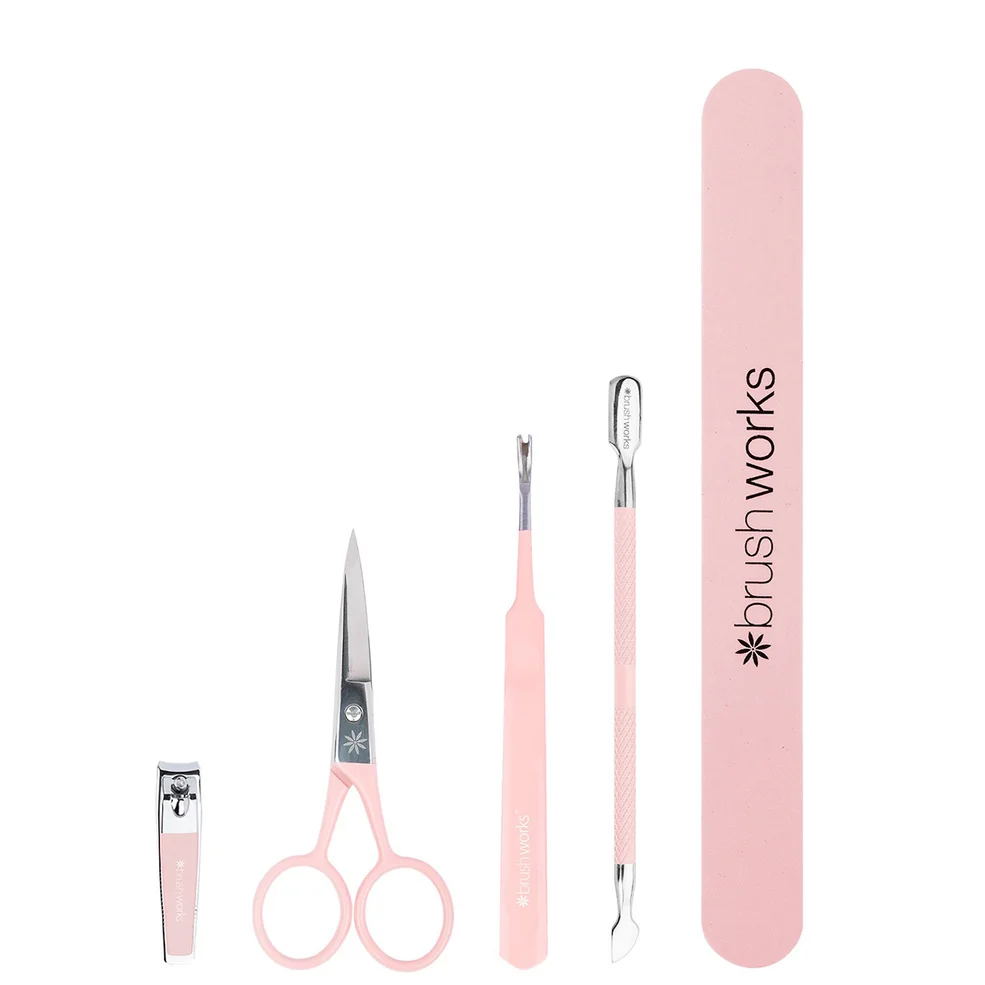 borstelwerk luxe nagelverzorgingsset Afbeelding 1