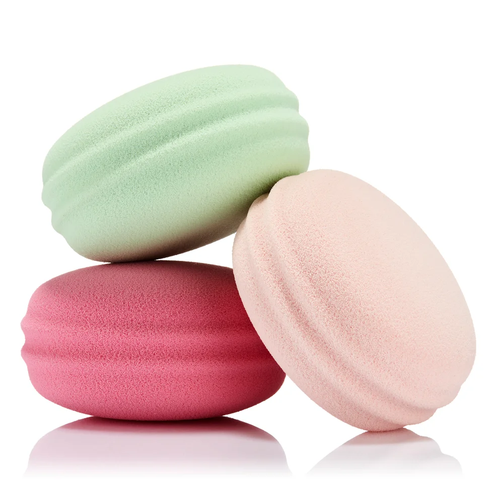 Spectrum Collections Emily in Paris 3 Piece Macaroon Sponge Set Afbeelding 1