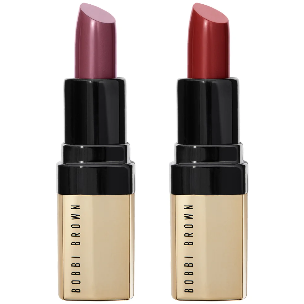 Bobbi Brown Mini Luxe Lip Colour Duo - Hibiscus and Parisian Red Afbeelding 1