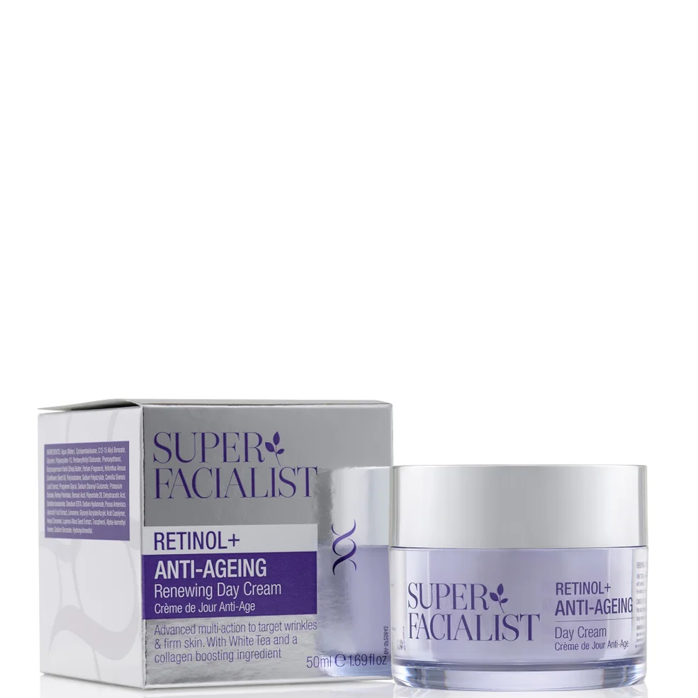 Super Facialist Retinol+ Anti-Ageing Renewing Day Cream - 50ml Afbeelding 1
