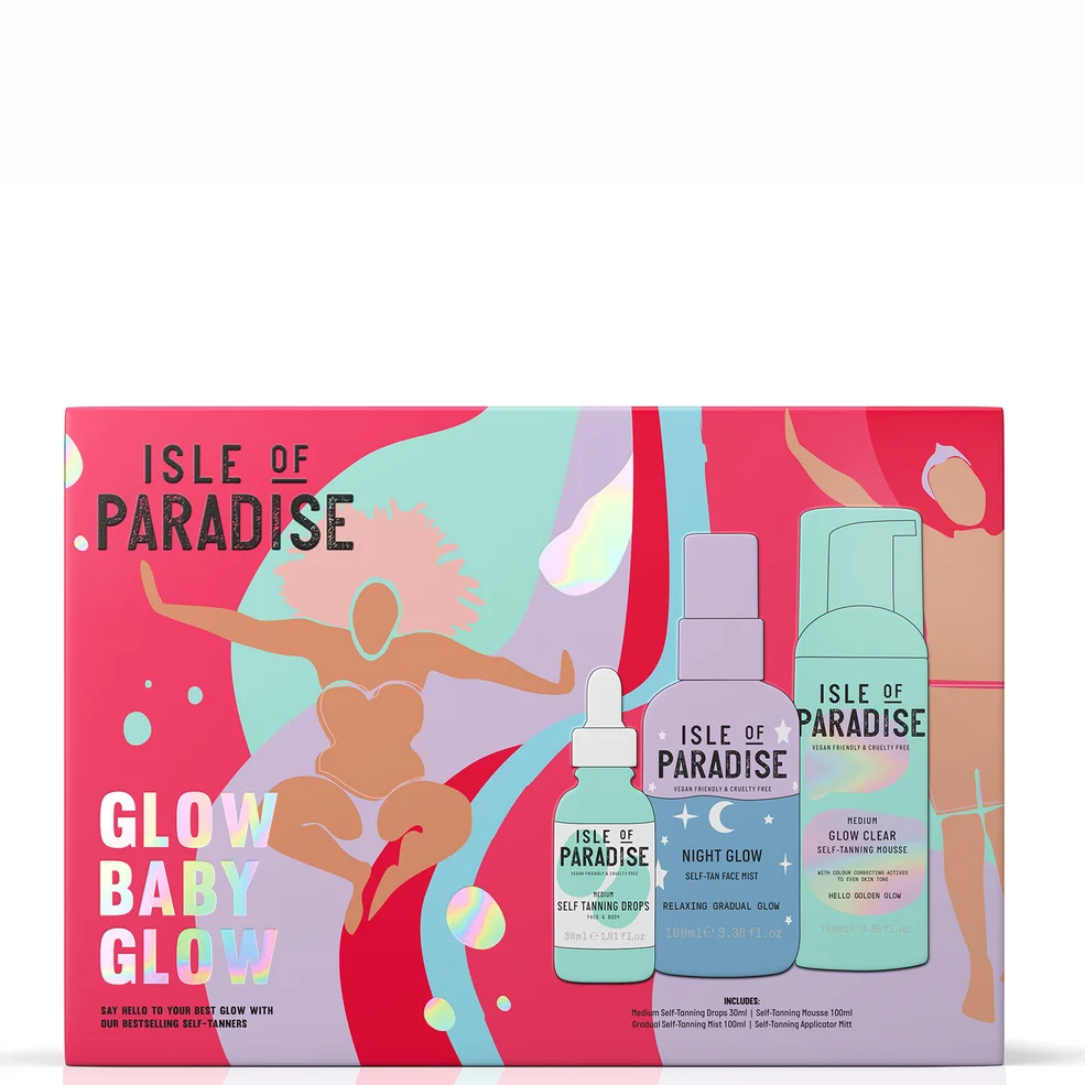 Isle of Paradise Glow Baby Glow Kit Afbeelding 1