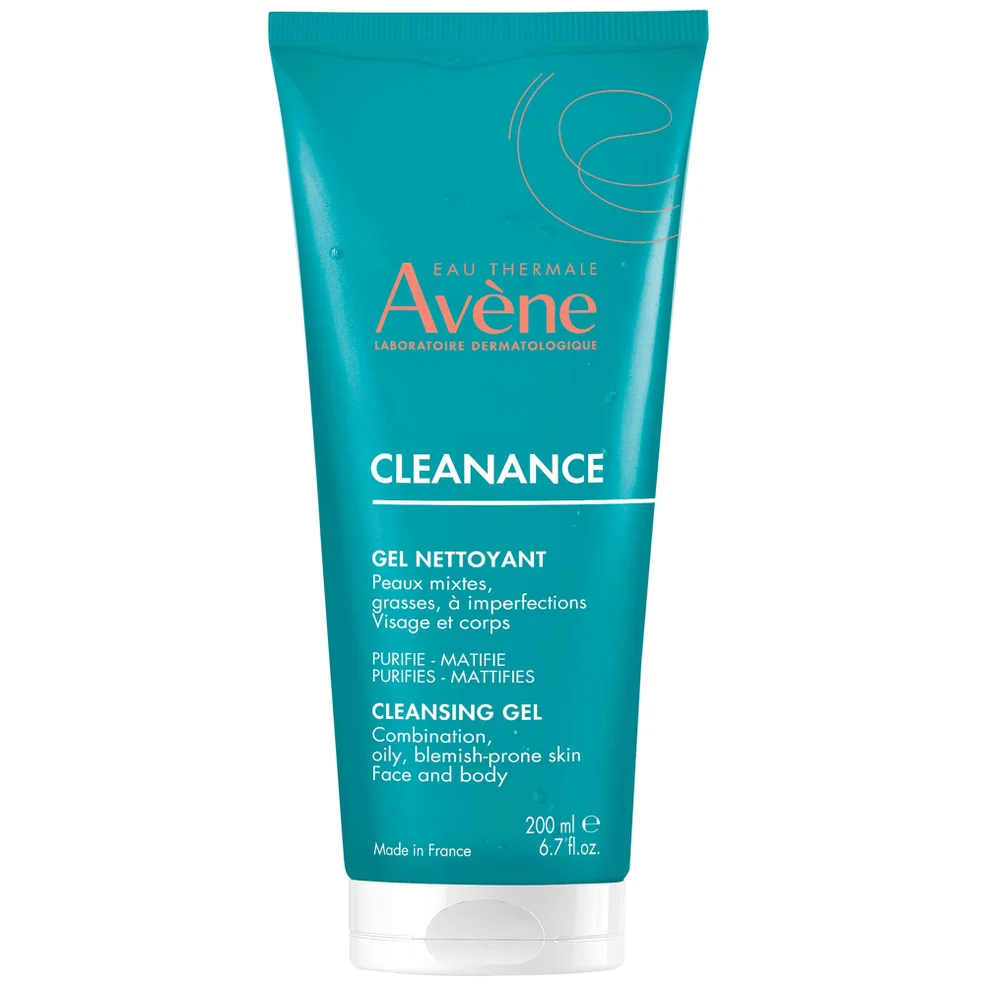 Avène Cleanance Cleansing Gel for Oily, Blemish-Prone Skin 200ml Afbeelding 1
