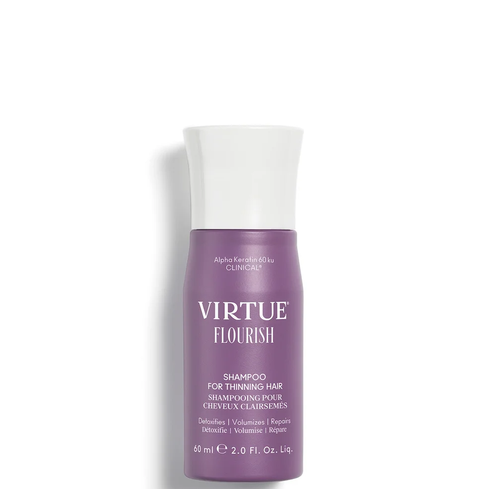 VIRTUE Flourish Shampoo for Thinning Hair 60ml Afbeelding 1
