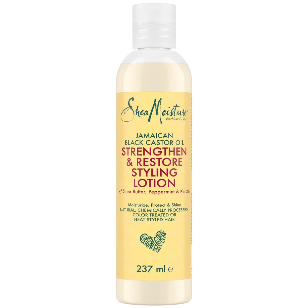 Shea Moisture Jamaican Verstevigende en Herstellende Stylinglotion met Zwarte Castorolie 237ml Afbeelding 1