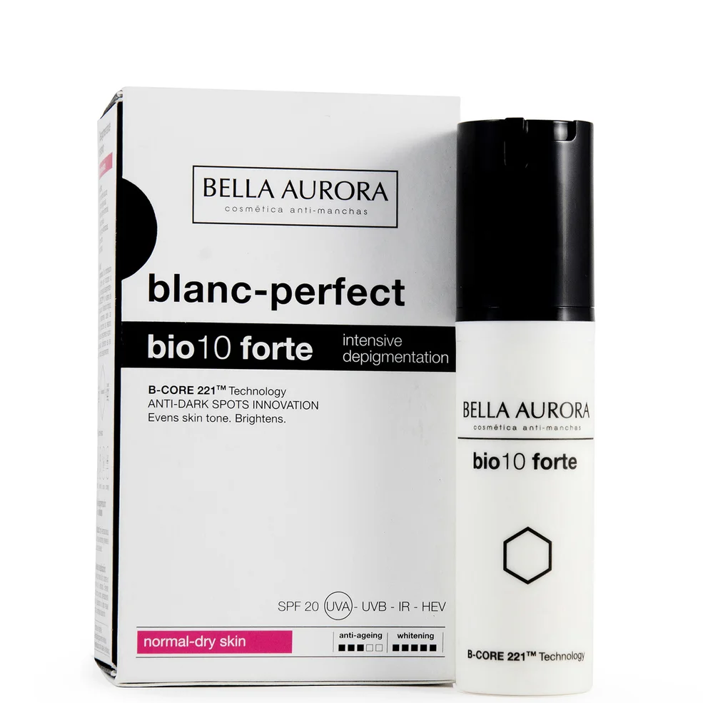 Bella Aurora Bio10 Forte Intensive Anti-Dark Spot Treatment Normal-Dry Skin 30ml Afbeelding 1