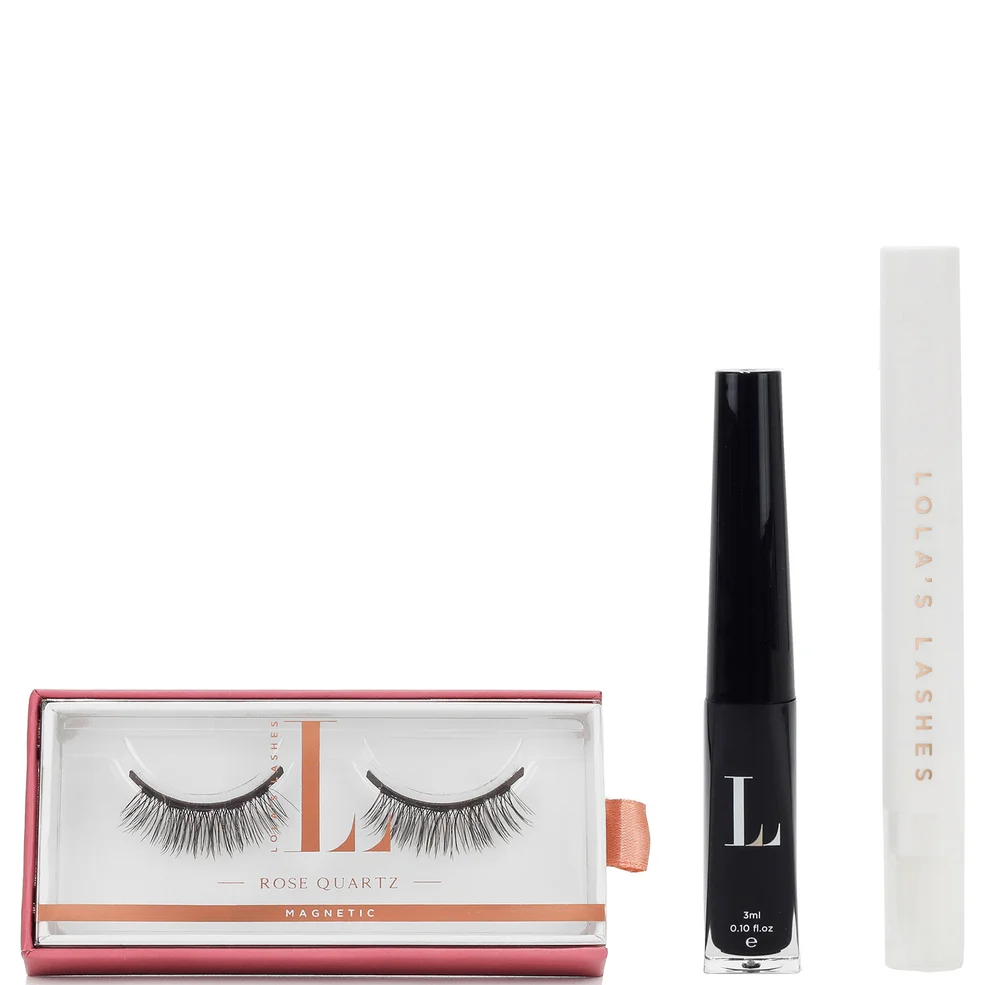Lola's Lashes Rose Quartz Hybrid Eyelash Kit Afbeelding 1