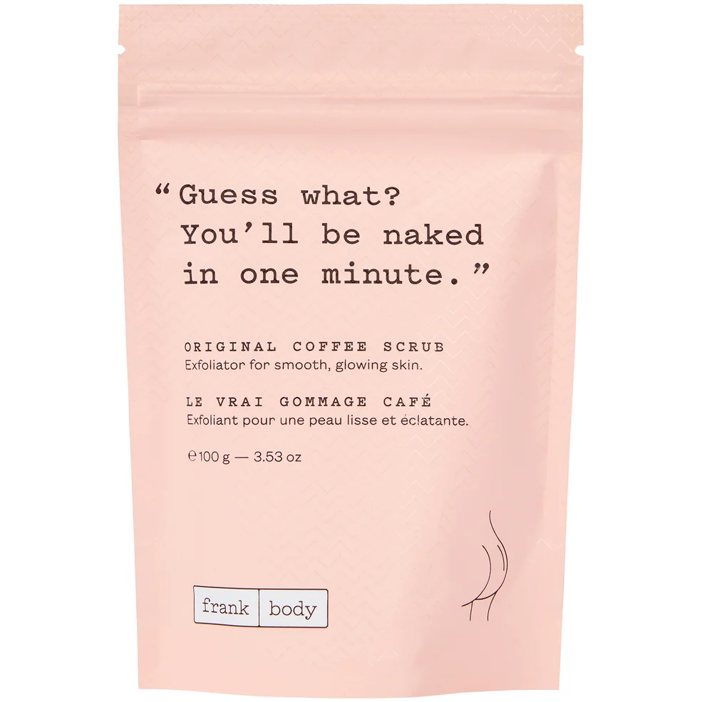 frank body Original Coffee Scrub 100g Afbeelding 1