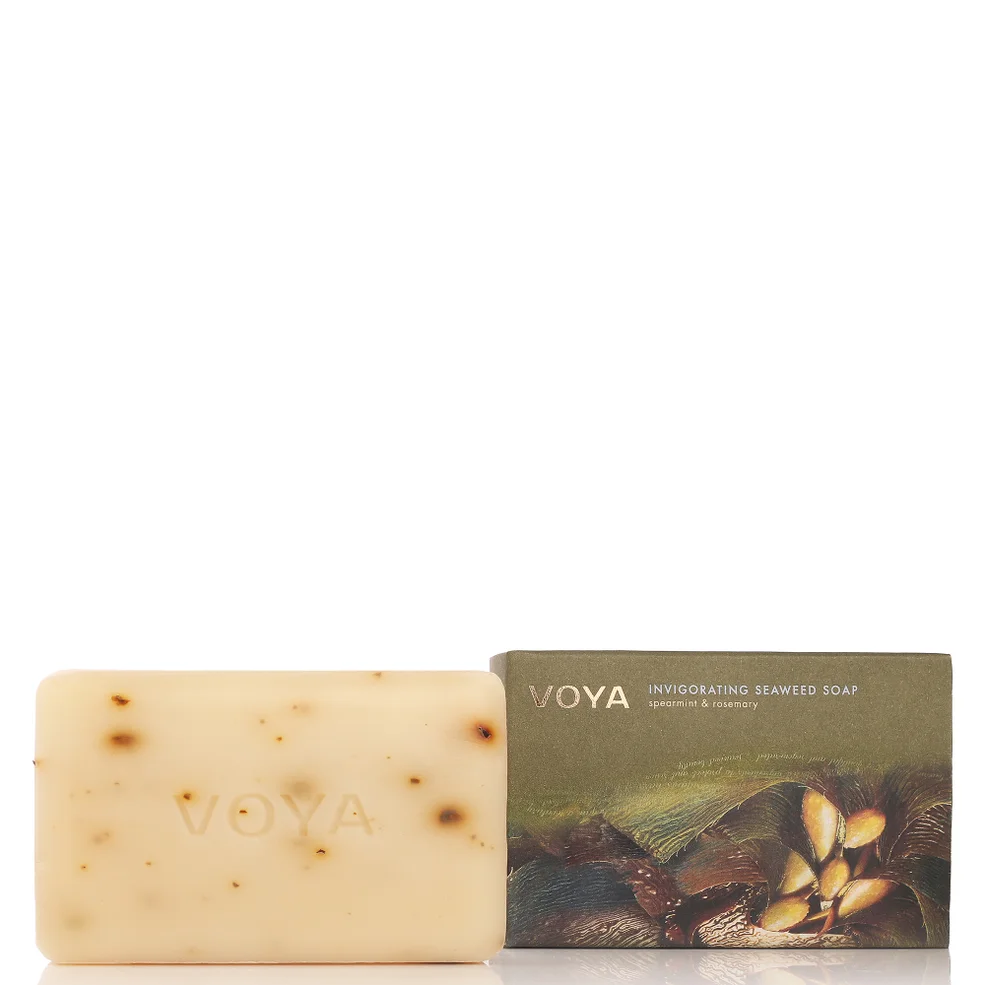 VOYA Invigorating Seaweed Soap Bar 150ml Afbeelding 1