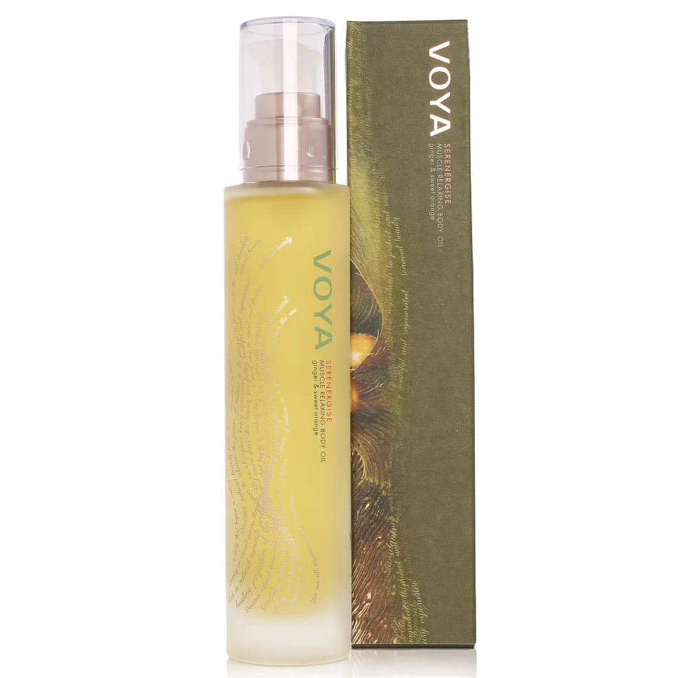 VOYA Serenergise Muscle Relaxing Body Oil 100ml Afbeelding 1