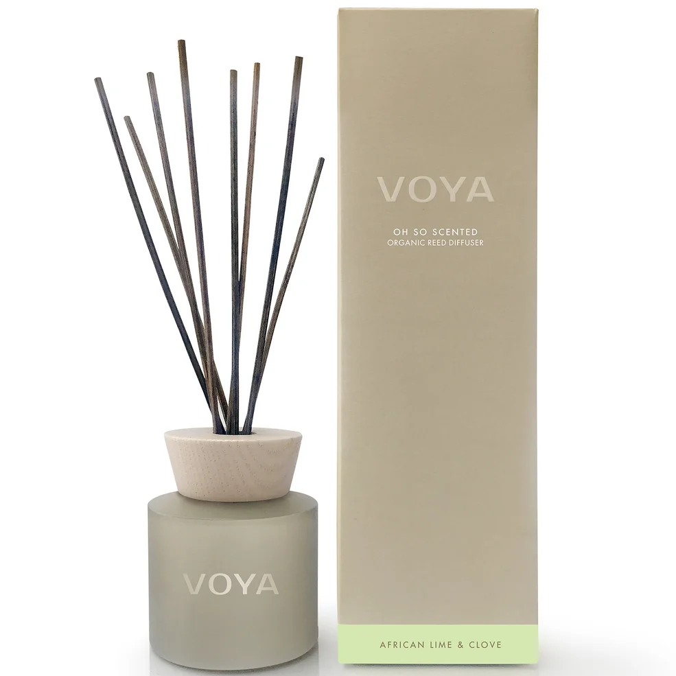 VOYA Oh So Scented Reed Diffuser African Lime and Clove 100ml Afbeelding 1