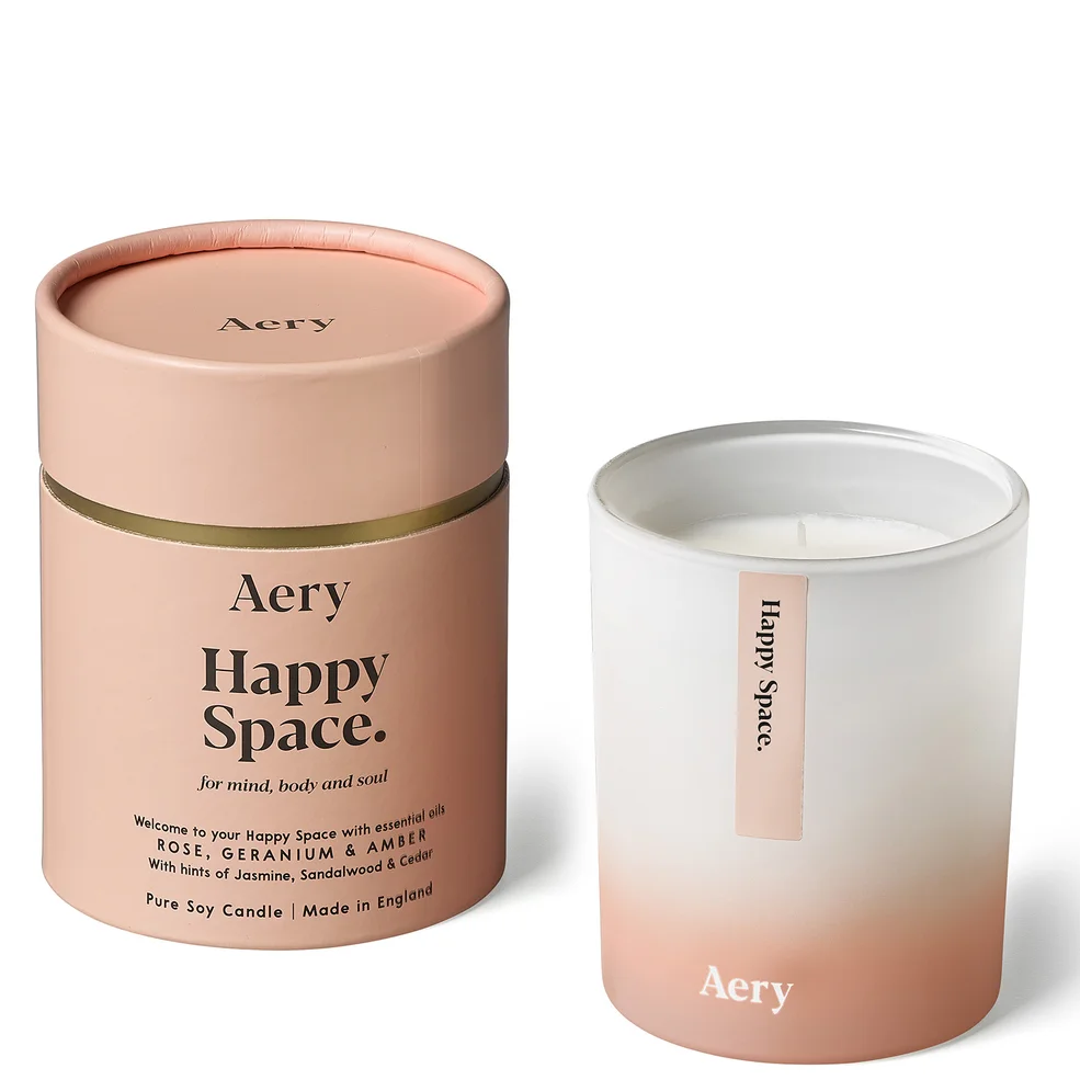 Aery Aromatherapy Candle - Happy Space Afbeelding 1
