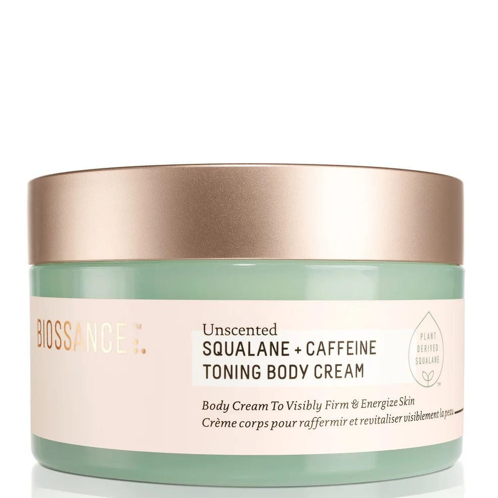 Biossance Squalane and Caffeine Toning Body Cream - Unscented 200ml Afbeelding 1